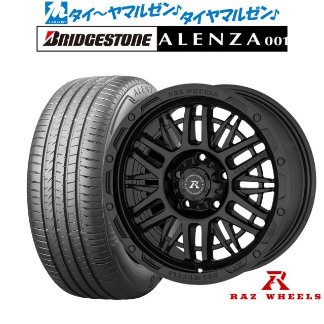 RAZ WHEELS CV-01 16インチ 7.0J ブリヂストン ALENZA アレンザ 001 215/65R16 サマータイヤ ホイール4本セット