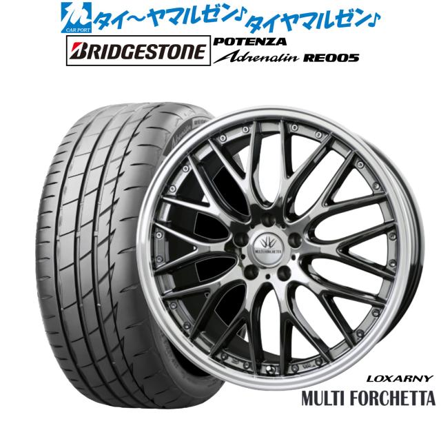 BADX ロクサーニ マルチフォルケッタ 18インチ 7.0J ブリヂストン 