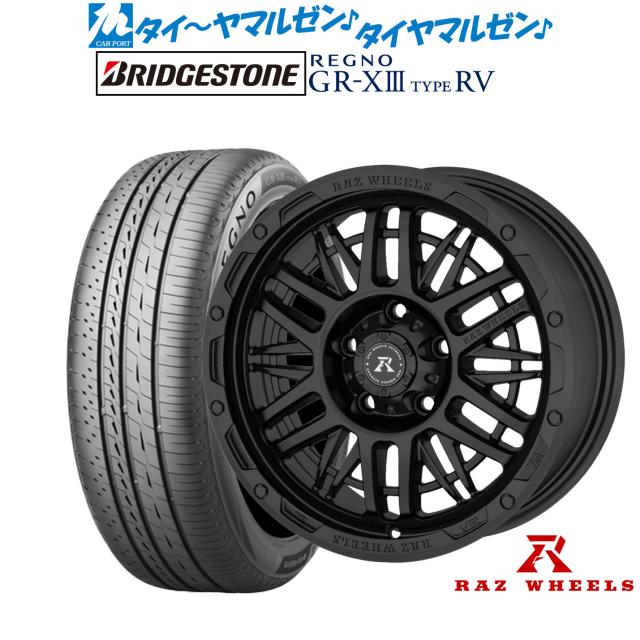 RAZ WHEELS CV-01 16インチ 7.0J ブリヂストン REGNO レグノ GR-XIII
