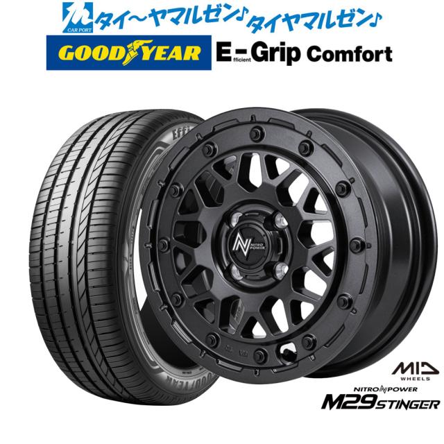 MID ナイトロパワー M29スティンガー 4本セット ホイール サクラB6AW NITRO POWER M29 STINGER アルミホイール MID ナイトロパワー M29スティンガー 4本セット ホイール バモスHM系