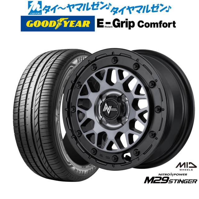 MID ナイトロパワー M29スティンガー 4本 ホイール シフォンLA600F/LA610F NITRO POWER STINGER MID ナイトロパワー M29スティンガー アルミホイール 4本(14×4.5J 4