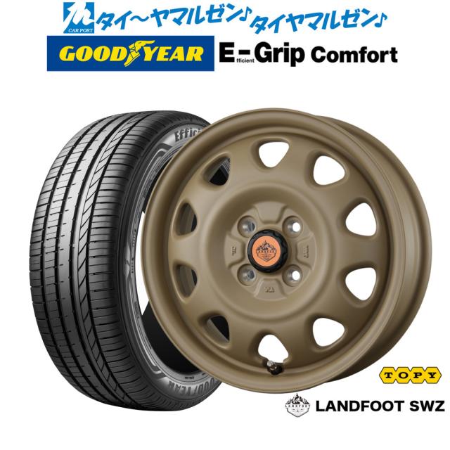 トピー ランドフット SWZ 14インチ 4.5J グッドイヤー エフィシエント 