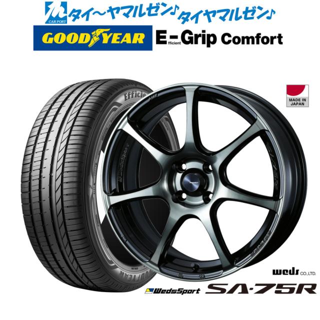 ウェッズ ウェッズスポーツ SA-75R 16インチ 6.5J グッドイヤー エフィ 