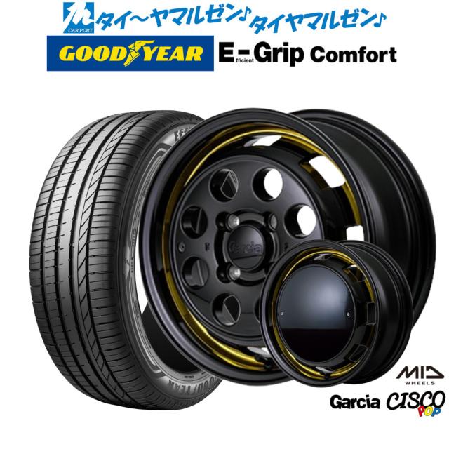 MID ガルシア シスコ POP 15インチ 4.5J グッドイヤー エフィ