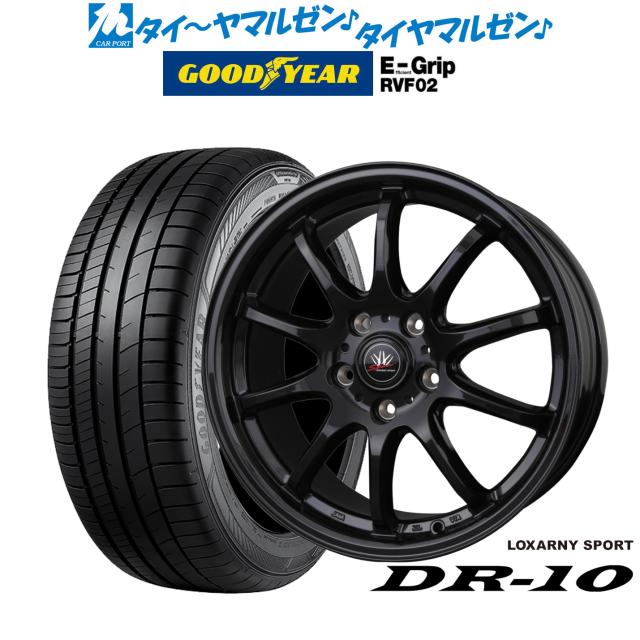 BADX ロクサーニスポーツ DR-10 18インチ 7.5J グッドイヤー エフィ 