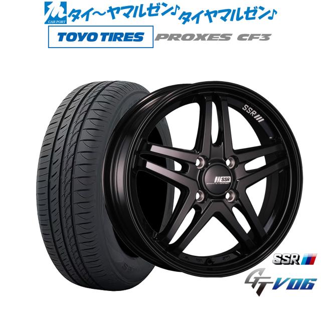 タナベ SSR GT V06 16インチ 6.0J トーヨータイヤ プロクセス PROXES CF3 195/65R16 サマータイヤ ホイール4本セット