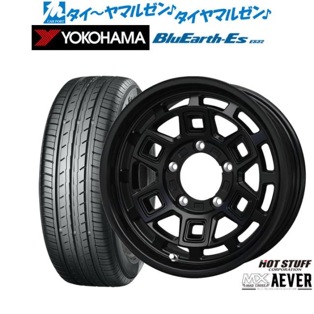 ホットスタッフ マッドクロス アイヴァー 16インチ 6.0J ヨコハマ BluEarth-ES ブルーアースイーエス ES32 215/65R16 サマータイヤ ホイール4本セット