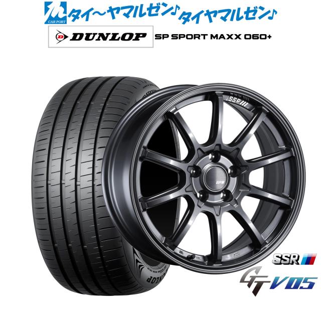 タナベ SSR GT V05 18インチ 7.5J ダンロップ SP SPORT MAXX 060+ 225/55R18 サマータイヤ ホイール4本セット