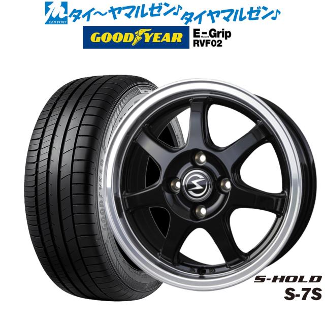BADX エスホールド S-7S 16インチ 6.0J グッドイヤー エフィ
