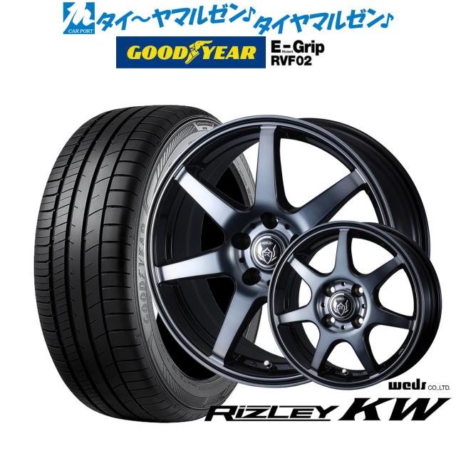ウェッズ ライツレー KW 16インチ 6.5J グッドイヤー エフィシエント グリップ RVF02 215/65R16 サマータイヤ ホイール4本セット
