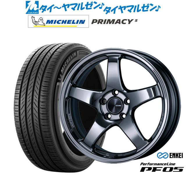 エンケイ PF05 18インチ 7.5J ミシュラン プライマシー プライマシー5 235/50R18 サマータイヤ ホイール4本セット