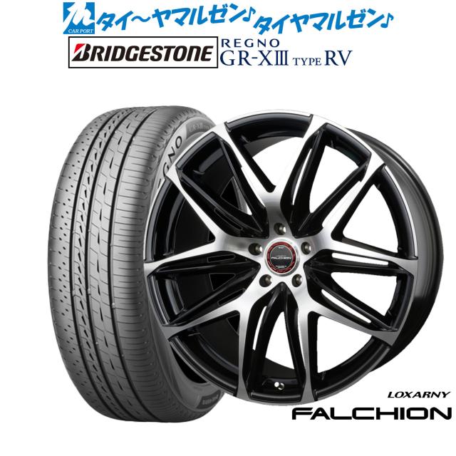 BADX ロクサーニ ファルシオン 19インチ 7.5J ブリヂストン REGNO レグノ GR-XIII(GR-X3) TYPE RV 245/45R19 サマータイヤ ホイール4本セットの通販は