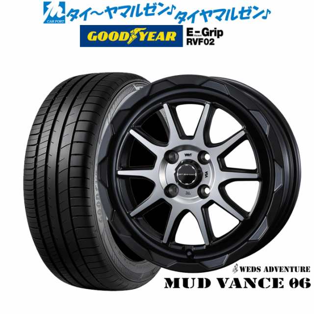 激安通販サイト 人気 ウェッズ アドベンチャー マットブラック 06 マッドヴァンス ホイール