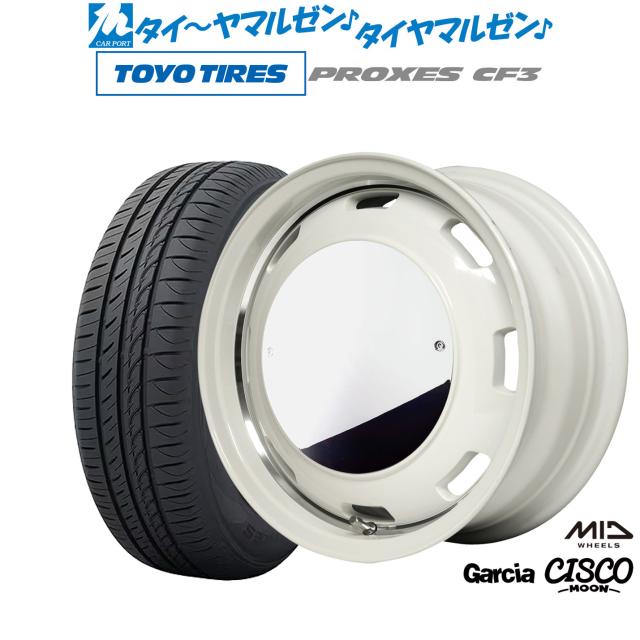 MID ガルシア シスコ MOON 14インチ 4.5J トーヨータイヤ プロクセス PROXES CF3 155/65R14 サマータイヤ ホイール4本セットの通販は