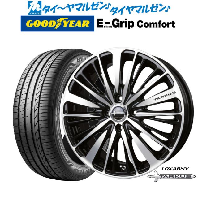 BADX ロクサーニ タルカス 15インチ 5.0J グッドイヤー エフィシエント グリップ コンフォート 165/55R15 サマータイヤ ホイール4本セットの通販は