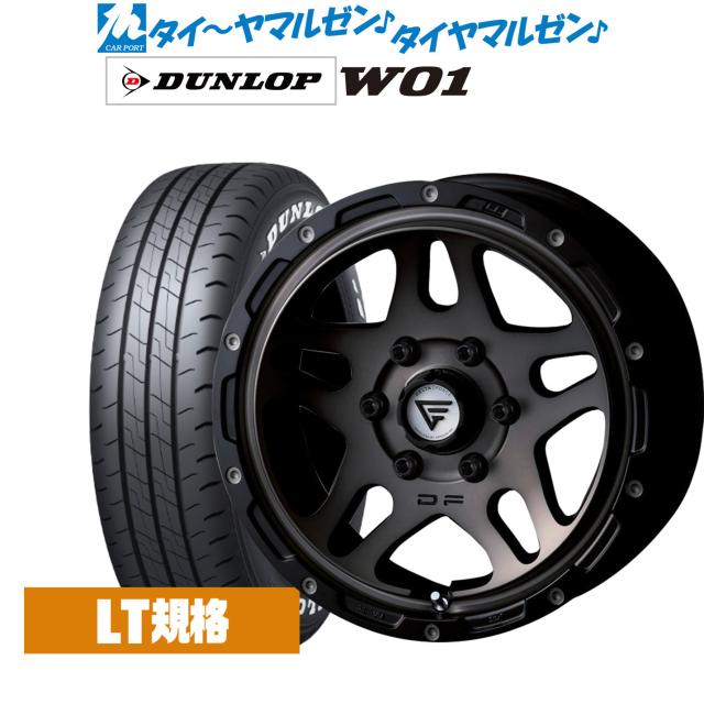 FORCE デルタフォース OVERLANDER(オーバーランダー) 16インチ 7.0J ダンロップ W01 215/65R16 サマータイヤ ホイール4本セット