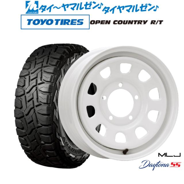 た MLJ デイトナ SS 16インチ 5.5J トーヨータイヤ OPEN COUNTRY オープン