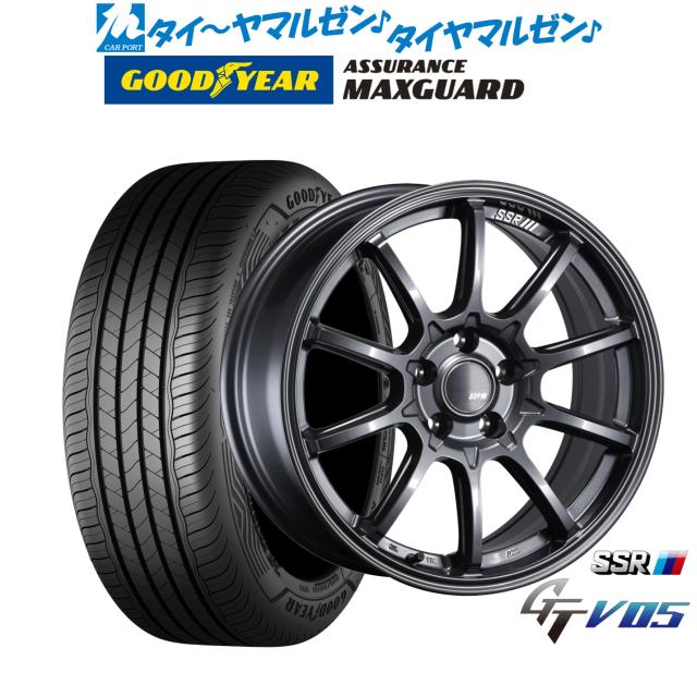 タナベ SSR GT V05 18インチ 7.5J グッドイヤー ASSURANCE アシュアランス MAXGUARD 225/40R18 サマータイヤ ホイール4本セット