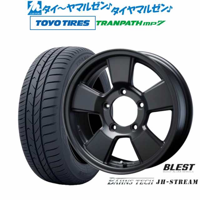 ニューレイトン バーンズテック JH ストリーム 16インチ 5.5J トーヨータイヤ トランパス mp7 215/70R16 サマータイヤ ホイール4本セッ