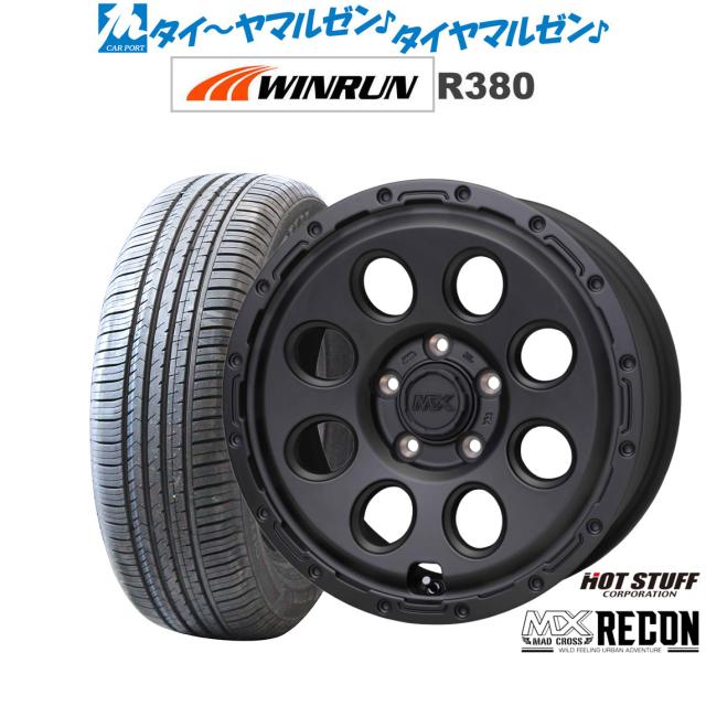 ホットスタッフ マッドクロス リーコン 17インチ 7.0J WINRUN ウインラン R380 225/60R17 サマータイヤ ホイール4本セット