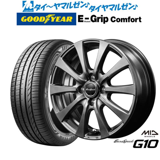 MID ユーロスピード G-10 16インチ 6.0J グッドイヤー エフィ