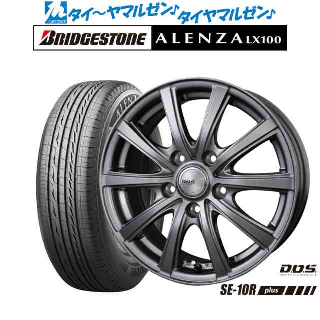 BADX DOS(DOS) SE-10R plus 16インチ 6.5J ブリヂストン ALENZA アレンザ LX100 215/70R16 サマータイヤ ホイール4本セット