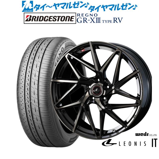 ウェッズ レオニス IT 19インチ 7.5J ブリヂストン REGNO レグノ GR-XIII(GR-X3) TYPE RV 245/40R19 サマータイヤ ホイール4本セット