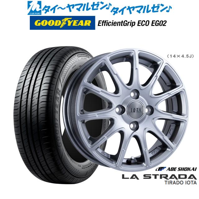 ラ・ストラーダ ティラード イオタ 4本セット ホイール ジャスティ M900F/M910F LOT555C43 LA STRADA TIRADO IOTA アルミホイール 4枚 1台分