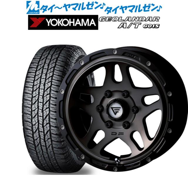 FORCE デルタフォース OVERLANDER(オーバーランダー) 16インチ 7.0J ヨコハマ GEOLANDAR ジオランダー AT(G015) 215/65R16 サマータイヤ ホイール4本セット