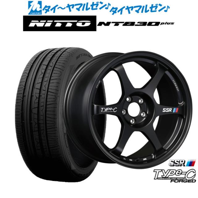 タナベ SSR Type-C FORGED 18インチ 8.5J NITTO NT830 plus  235/50R18 サマータイヤ ホイール4本セット
