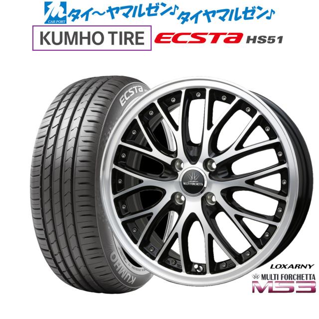 BADX ロクサーニ マルチフォルケッタ MS3 16インチ 5.5J クムホ ECSTA