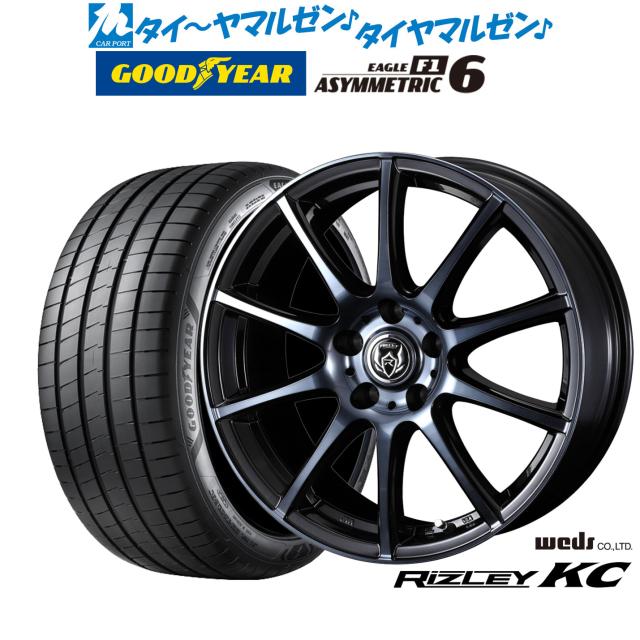 夏タイヤ ホイール4本セット 225/45R18 グッドイヤー イーグル エルエス エグゼ(限定) ビッグウエイ LEYSEEN プラバ9M 18インチ