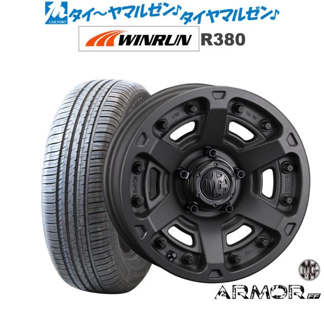 クリムソン MG アーマー FF 16インチ 7.0J WINRUN ウインラン R380 215/65R16 サマータイヤ ホイール4本セットの通販は