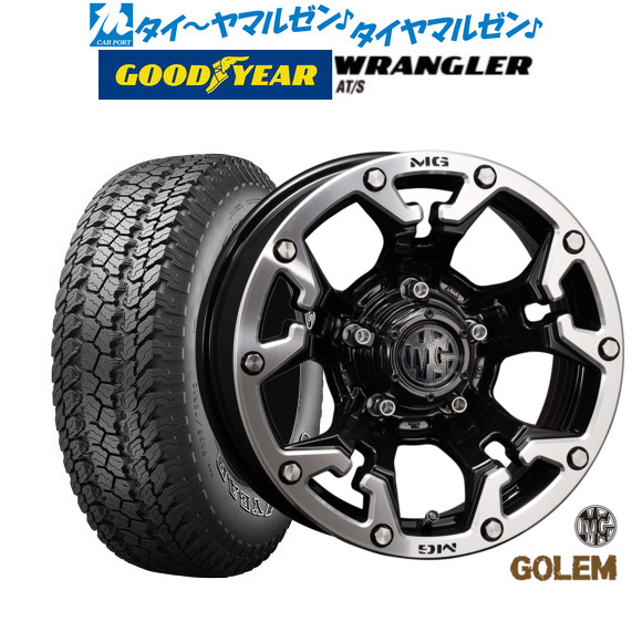 クリムソン MG ゴーレム 16インチ 5.5J グッドイヤー ラングラー AT/S 175/80R16 オフロードタイヤ ホイール4本セット 98,835円