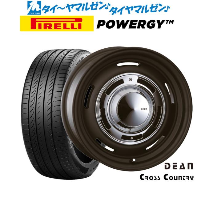 クリムソン ディーン クロスカントリー 16インチ 6.5J ピレリ POWERGY (パワジー) 225/60R16 サマータイヤ ホイール4本セット