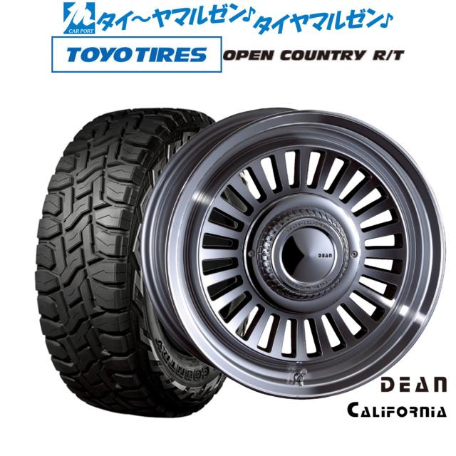 クリムソン ディーン カリフォルニア 16インチ 5.5J トーヨータイヤ OPEN COUNTRY オープンカントリー RT 215/70R16 オフロードタイヤ ホイール4本セット 105,050円
