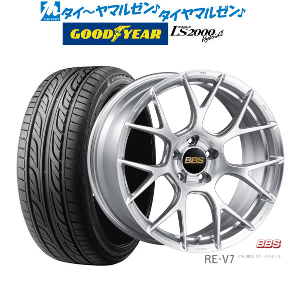 BBS JAPAN RE-V7 19インチ 8.5J グッドイヤー イーグル LS2000 ハイブリッド2(HB2) 225/35R19 サマータイヤ ホイール4本セットの通販は 243,225円