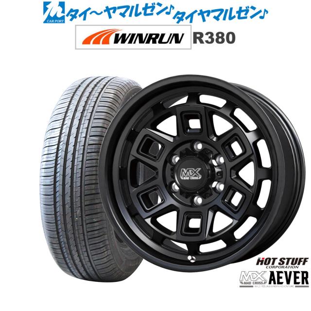 ホットスタッフ マッドクロス アイヴァー 16インチ 6.5J WINRUN ウインラン R380 215/65R16 サマータイヤ ホイール4本セット