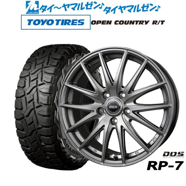 BADX D,O,S(DOS) RP-7 16インチ 6.5J トーヨータイヤ OPEN COUNTRY