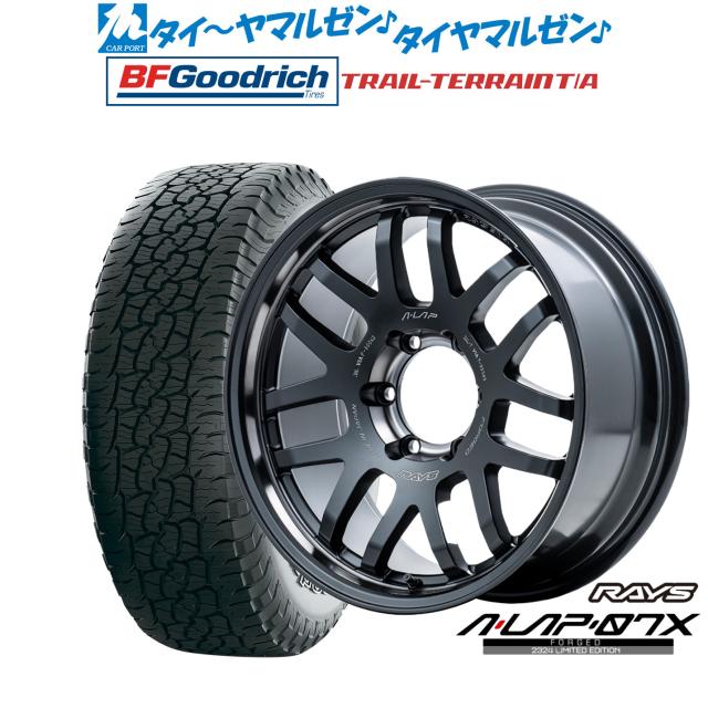 レイズ A･LAP A・LAP-07X 2324 LIMITED EDITION 18インチ 8.0J BFグッドリッチ トレールテレーン T/A 265/65R18 オフロードタイヤ ホイール4本セット