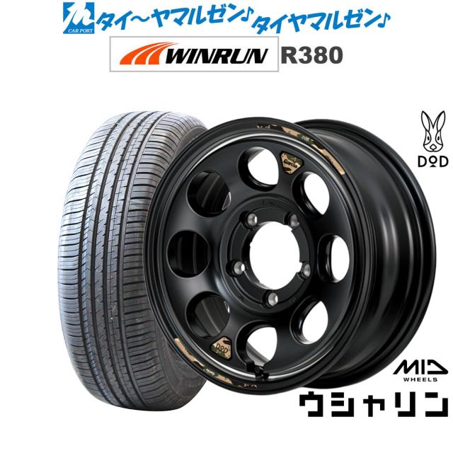 MID ホイールズ DOD ウシャリン 16インチ 6.0J WINRUN ウインラン R380 215/65R16 サマータイヤ ホイール4本セット