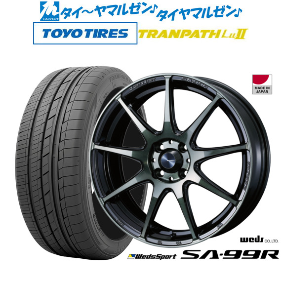 ウェッズ ウェッズスポーツ SA-99R 16インチ 6.5J トーヨータイヤ トランパス TRANPATH LuII  215/65R16 サマータイヤ ホイール4本セットの通販は