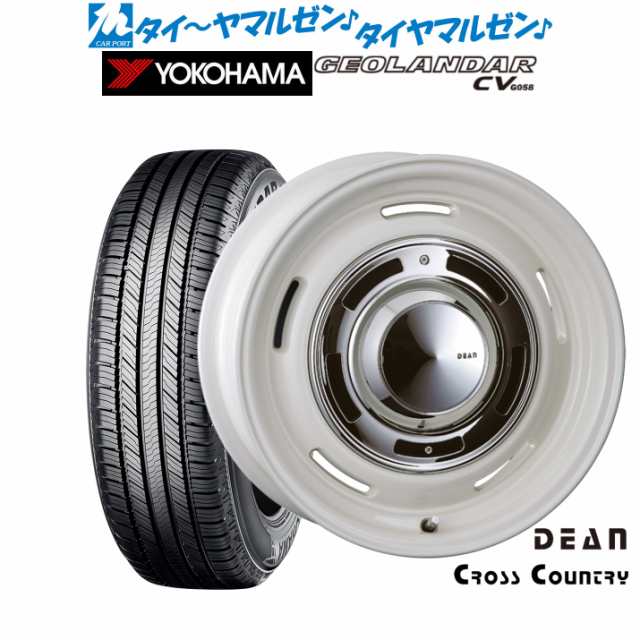 クリムソン ディーン クロスカントリー 16インチ 6.0J ヨコハマ GEOLANDAR ジオランダー CV (G058) 195/65R16 サマータイヤ ホイール4本の通販は