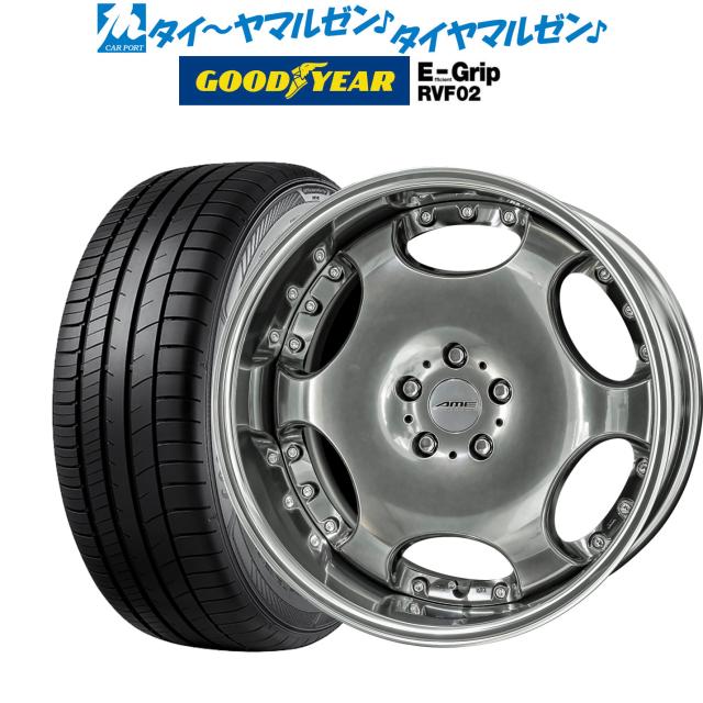 KYOHO AME シャレン LX 20インチ 8.0J グッドイヤー エフィシエント グリップ RVF02 245/40R20 サマータイヤ ホイール4本セット