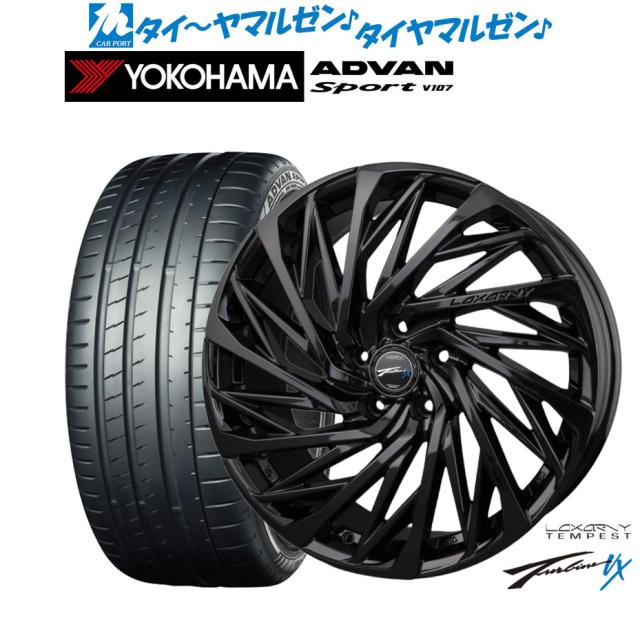 BADX ロクサーニ テンペストタービンVX Black Edition 19インチ 8.0J