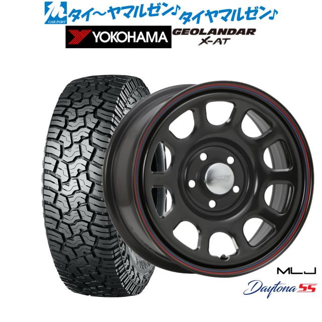MLJ デイトナ SS 16インチ 7.0J ヨコハマ GEOLANDAR ジオランダー X-AT 