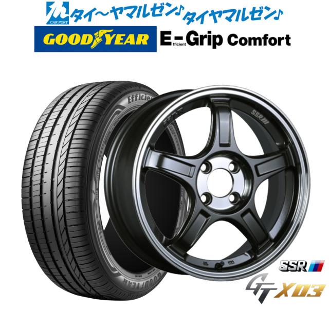タナベ SSR GT X03 16インチ 5.5J グッドイヤー エフィシエント グリップ コンフォート 165/50R16 サマータイヤ ホイール4本セット