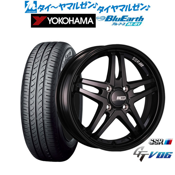 タナベ SSR GT V06 16インチ 6.0J ヨコハマ BluEarth ブルーアース (AE-01) 175/60R16 サマータイヤ ホイール4本セット 91,135円