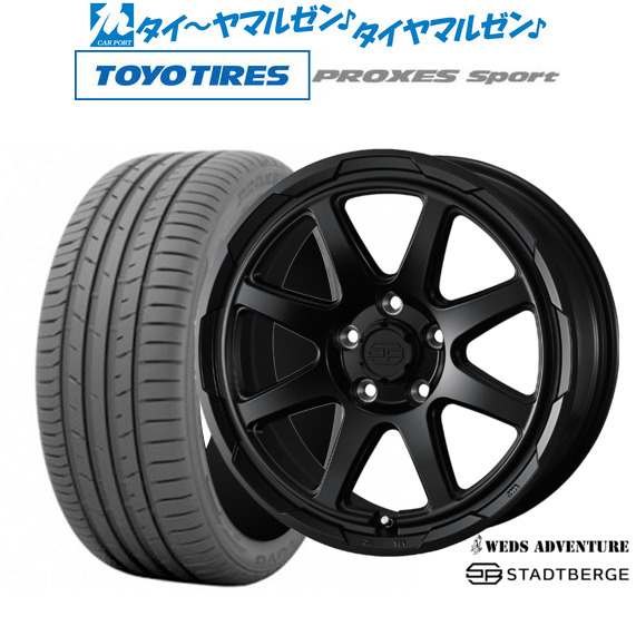 ウェッズ アドベンチャー スタットベルク 17インチ 7.0J トーヨータイヤ プロクセス PROXES スポーツ  235/50R17 サマータイヤ ホイール4の通販は 71,445円