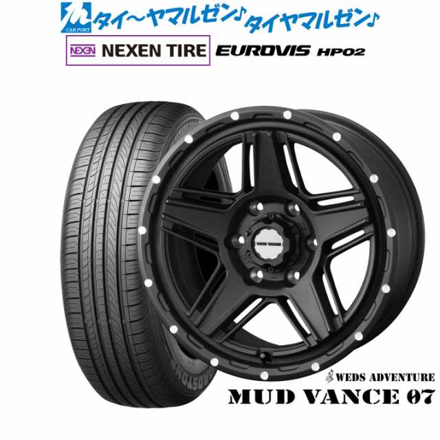 ウェッズ アドベンチャー マッドヴァンス 07 16インチ 6.5J NEXEN ネクセン ロードストーン ユーロビズ HP02 215/65R16 サマータイヤ ホ